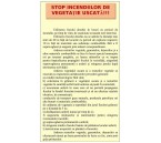 Stop incendiilor de vegetație